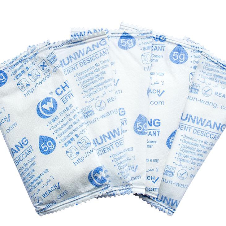 Uporaba sušilnih sredstev za absorpcijo W